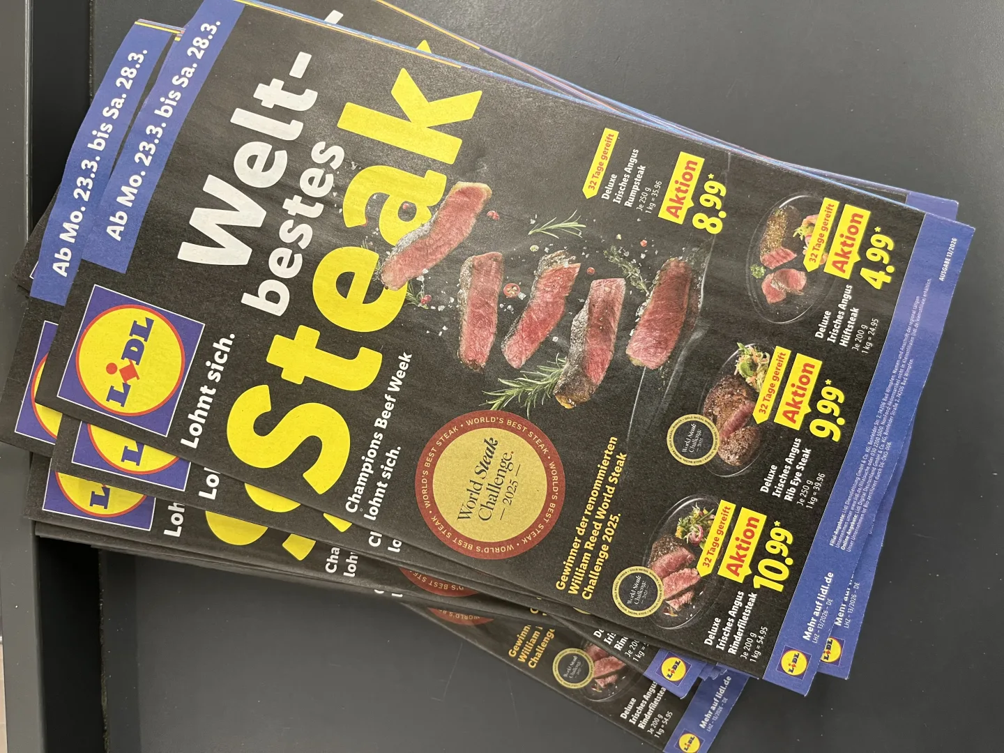 Lidl Prospekt Weltbestes Steak Champions Beef Week Angebote